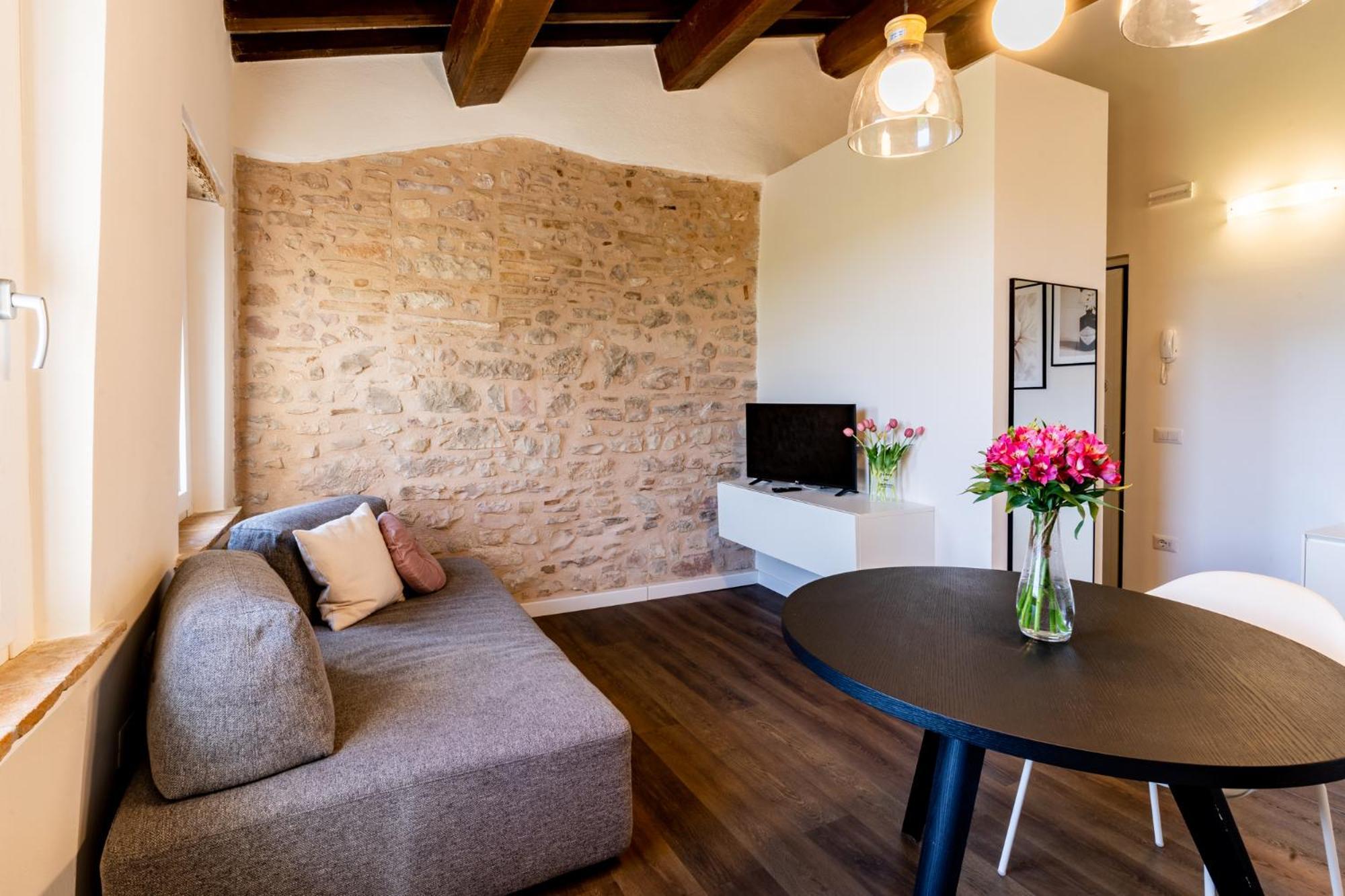 Incanto A Spello: Raffinato Appartamento Per Due Ngoại thất bức ảnh