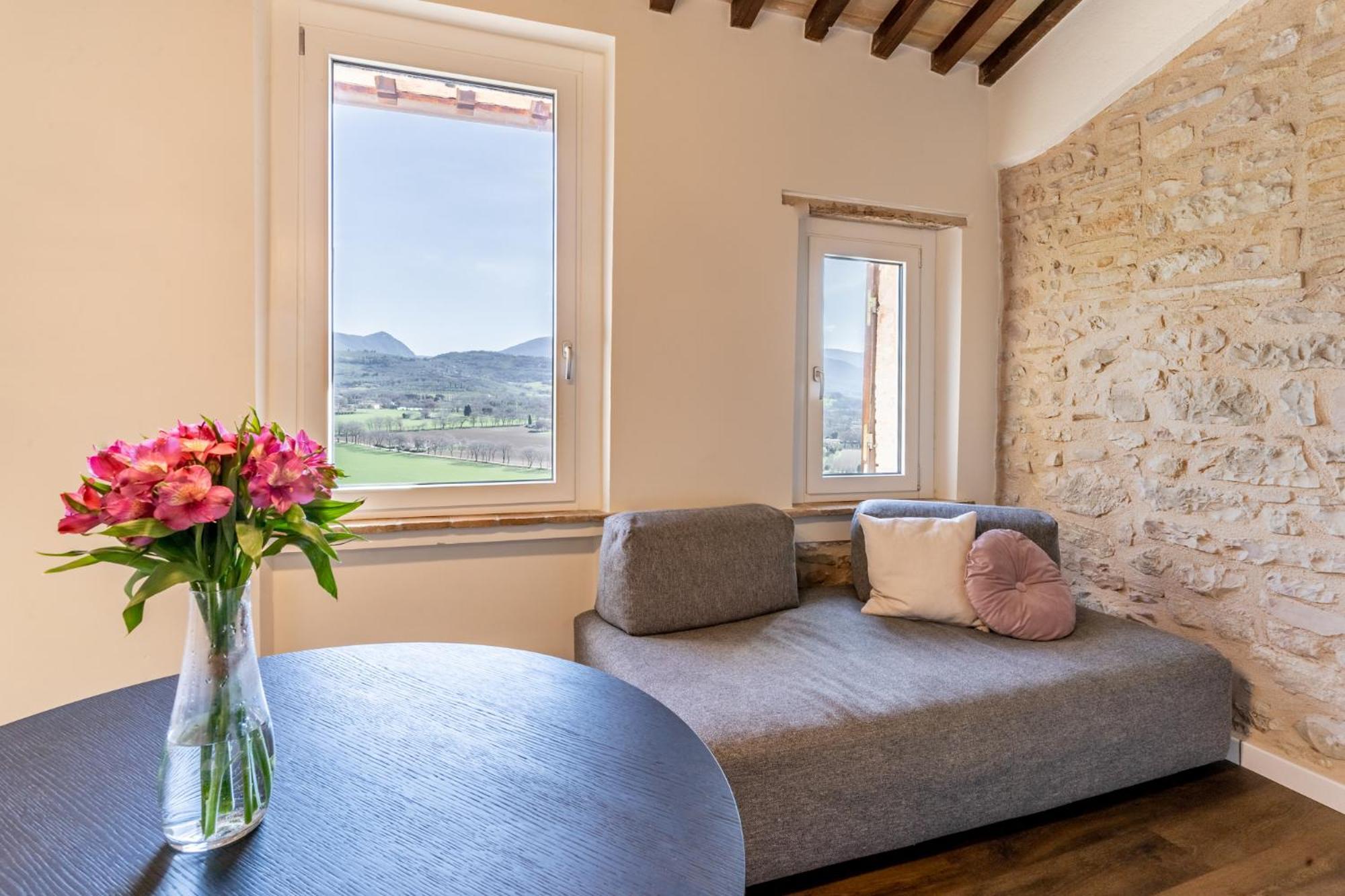 Incanto A Spello: Raffinato Appartamento Per Due Ngoại thất bức ảnh